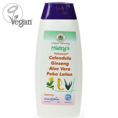 Mistry’s Potenised® Calendula Aloe Vera PABA Lotion (200ml)