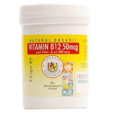 Vitamine B12 50 mcg and folic acid 400 mcg