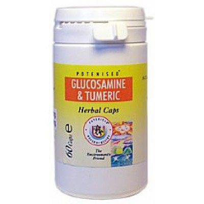 Gloucosamine and turmeric (60 Veg Caps)