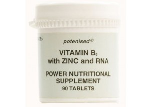Vitamin B6 with zinc and RNA