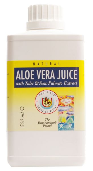 Aloe juice with tulsi and saw palmeto - (1 Litre)