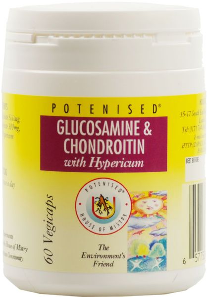 Gloucosamine and chondrotin (60 Veg Caps)