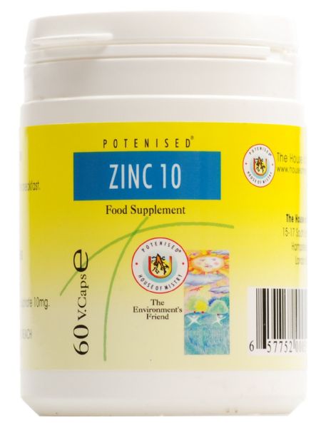 Potenised ® zinc 10 (60 Veg Caps)