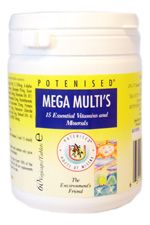 Mega multi with 15 essential vitamins and minerals (60 Veg Caps)