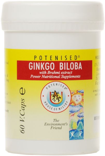 Ginko Biloba - Circulation and memory tonic (60 Veg Caps)