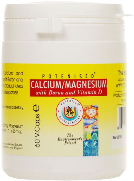 Calcium/Magnesium with Boron and Vitamin D (60 Veg Caps)