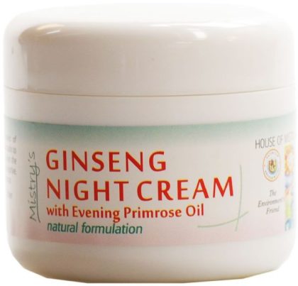Mistry's Ginseng Night Cream with Evening Primrose Oil